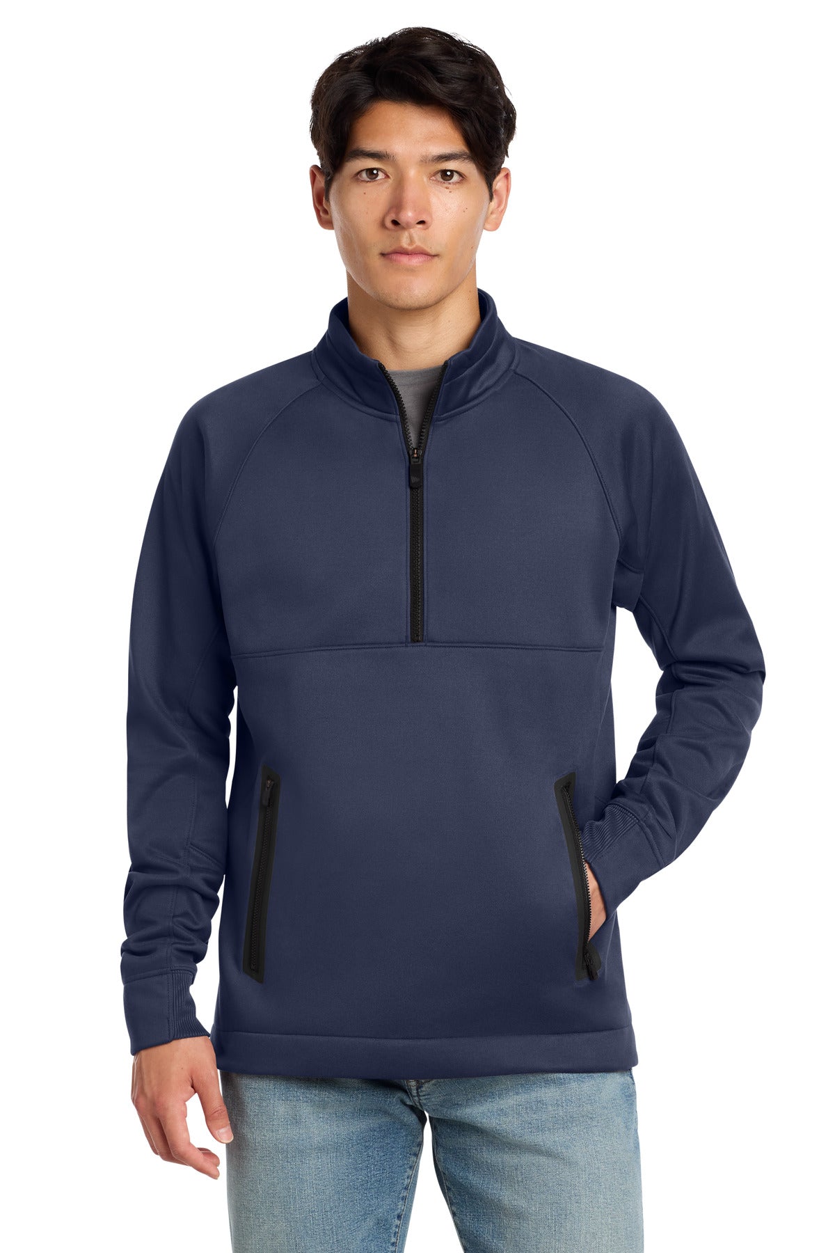 New Era  ®  Venue Fleece 1/4-Zip Pullover. NEA523 | Add Your Logo