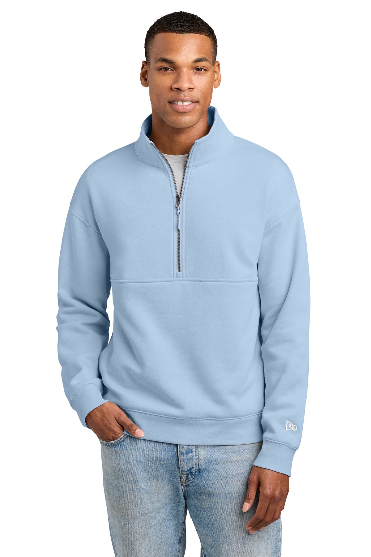 New Era ®  Heritage Fleece 1/2-Zip NEA528 | Add Your Logo