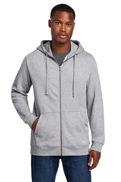 New Era ®  Comeback Fleece Full-Zip Hoodie NEA551 | Add Your Logo