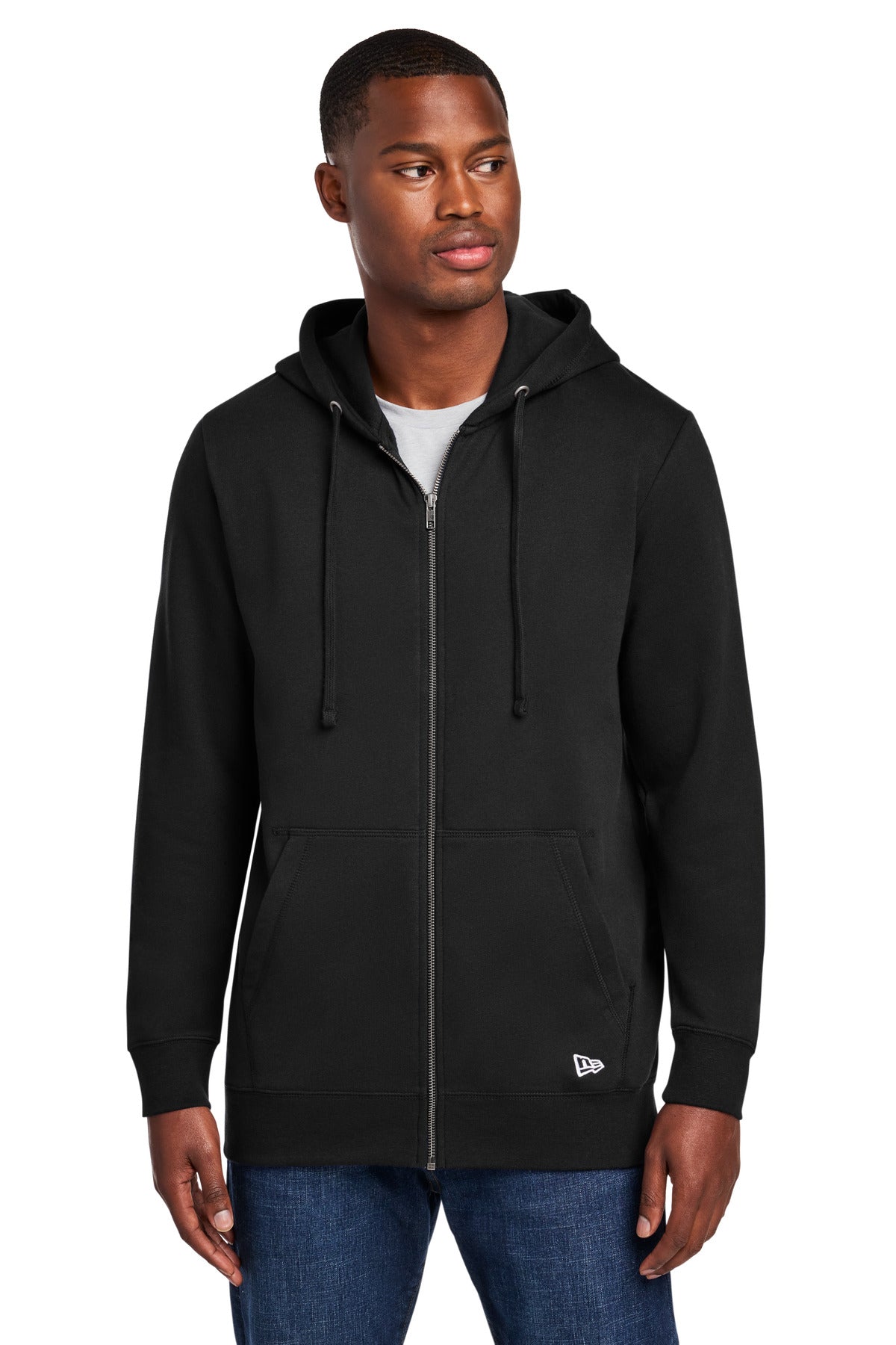 New Era ®  Comeback Fleece Full-Zip Hoodie NEA551 | Add Your Logo