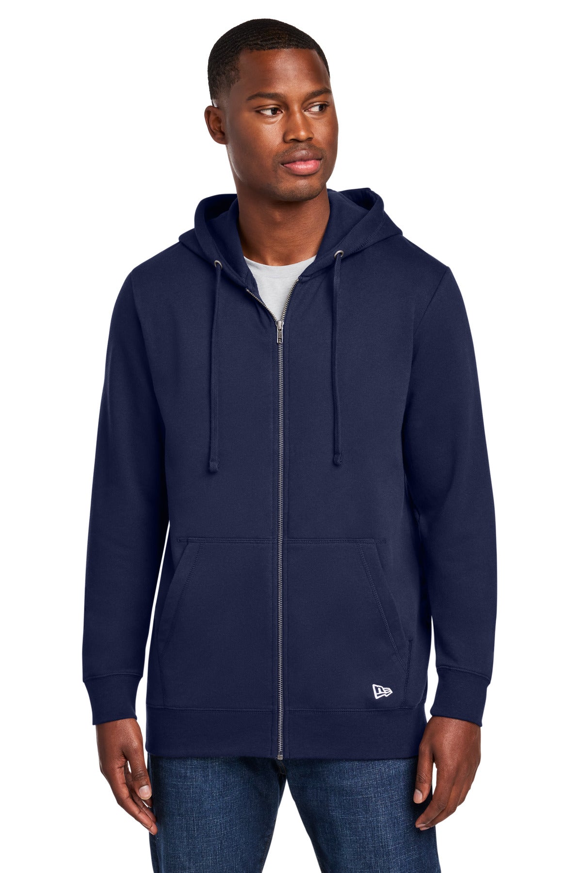 New Era ®  Comeback Fleece Full-Zip Hoodie NEA551 | Add Your Logo