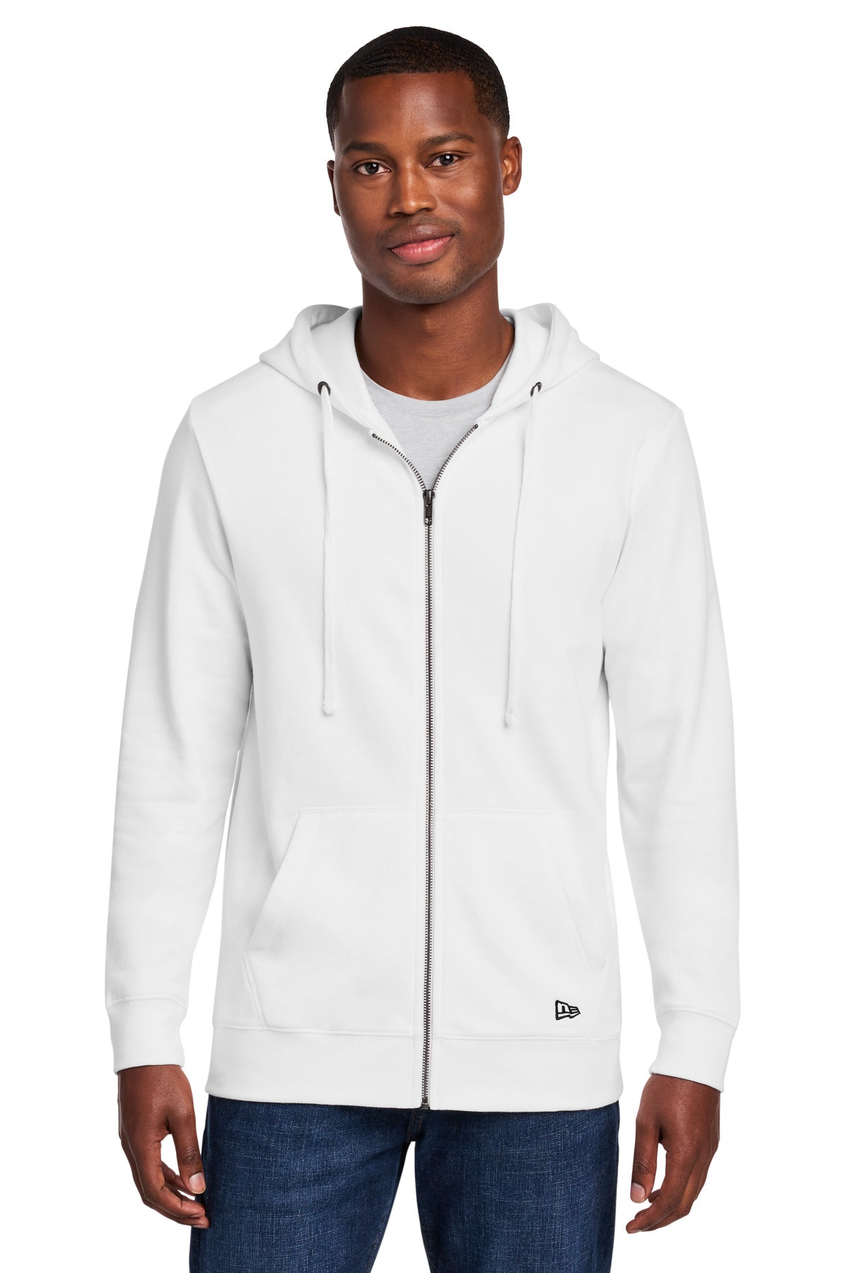 New Era ®  Comeback Fleece Full-Zip Hoodie NEA551 | Add Your Logo