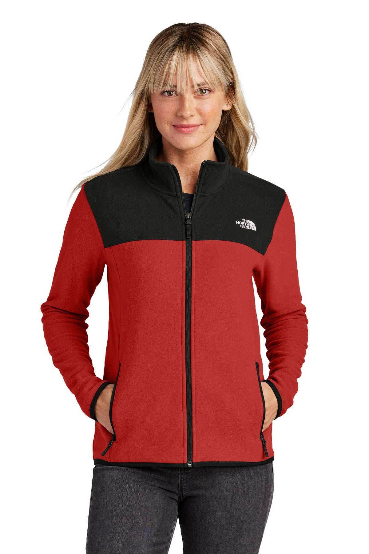 The North Face ®  Women's Glacier Full-Zip Fleece Jacket NF0A7V4K | Add Your Logo