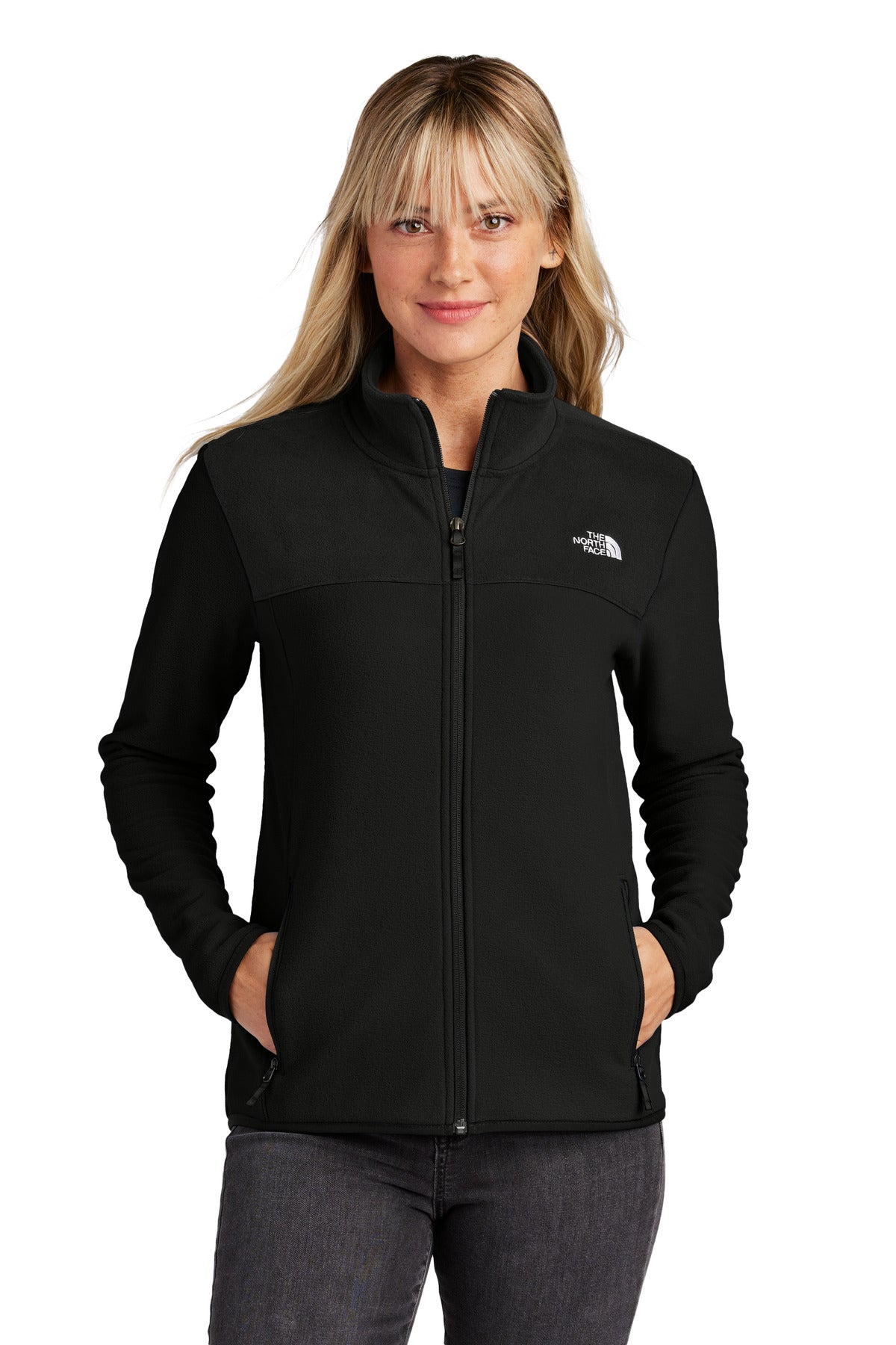 The North Face ®  Women's Glacier Full-Zip Fleece Jacket NF0A7V4K | Add Your Logo