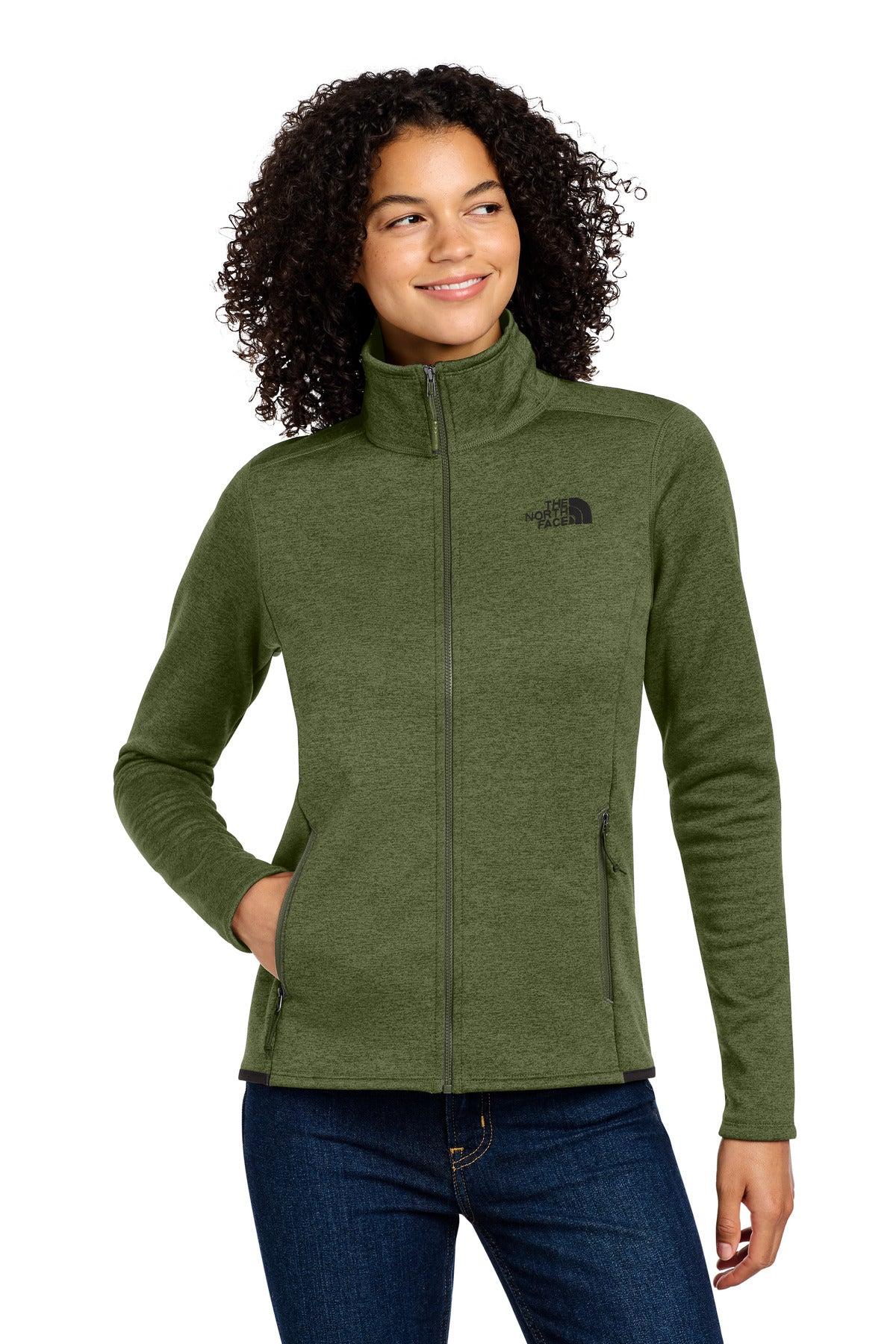 The North Face  ®  Women's Skyline Full-Zip Fleece Jacket NF0A7V62 | Add Your Logo