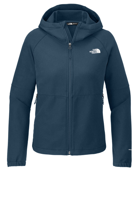 The North Face ®  Women's Barr Lake Hooded Soft Shell Jacket NF0A8BUE | Add Your Logo