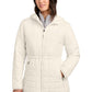 The North Face ®  Women's Iron Drift Quilted Hooded Parka NF0A8JEY | Add Your Logo