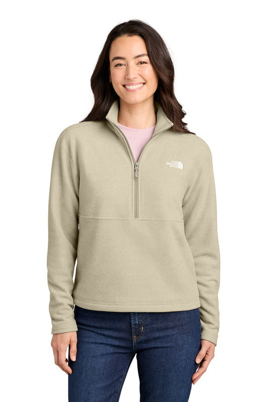 The North Face ®  Women's Textured Pine Grove 1/2-Zip NF0A8JF7 | Add Your Logo