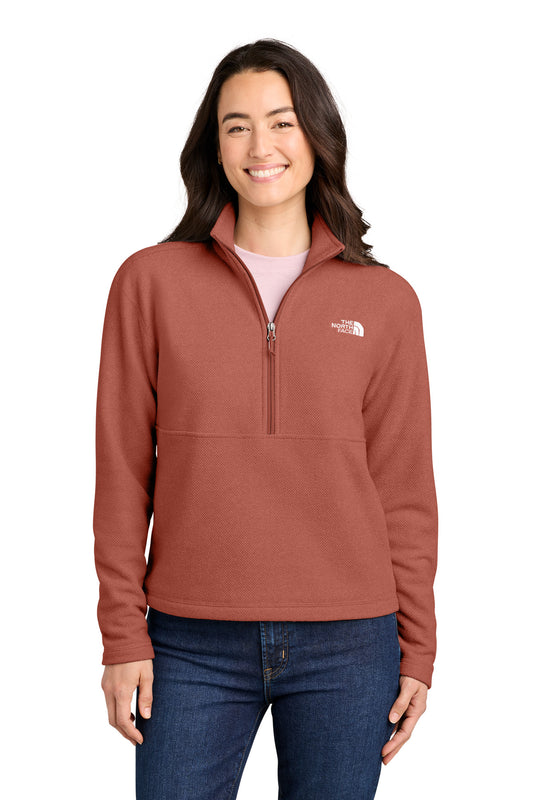 The North Face ®  Women's Textured Pine Grove 1/2-Zip NF0A8JF7 | Add Your Logo