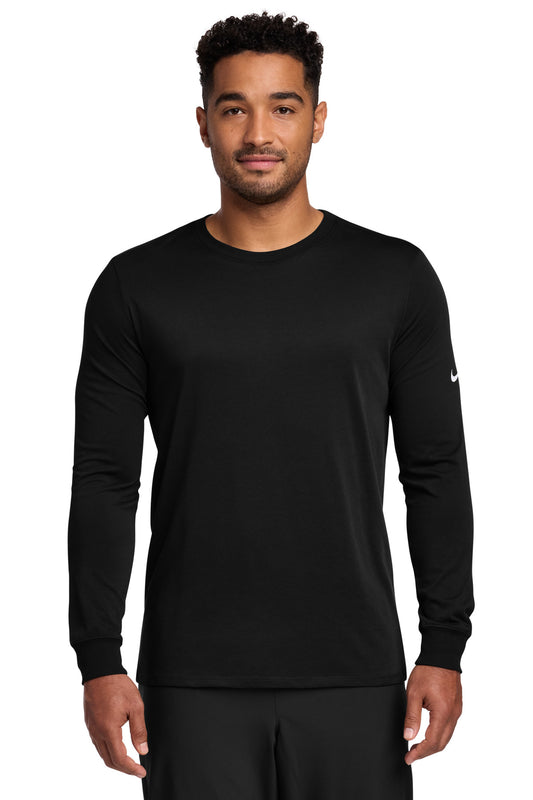 Nike Dri-FIT Cotton/Poly Long Sleeve Tee NKBQ5230