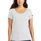 Nike Women's Dri-FIT Cotton/Poly Scoop Neck Tee. NKBQ5234