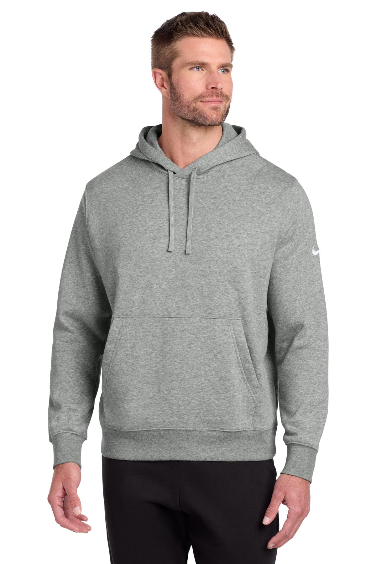 Nike Club Fleece Sleeve Swoosh Pullover Hoodie NKDR1499