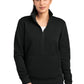 Nike Women's Club Fleece Sleeve Swoosh 1/2-Zip NKDX6720 | Add Your Logo