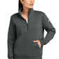 Nike Women's Club Fleece Sleeve Swoosh 1/2-Zip NKDX6720 | Add Your Logo