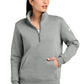 Nike Women's Club Fleece Sleeve Swoosh 1/2-Zip NKDX6720 | Add Your Logo