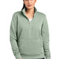 Nike Women's Club Fleece Sleeve Swoosh 1/2-Zip NKDX6720 | Add Your Logo