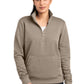 Nike Women's Club Fleece Sleeve Swoosh 1/2-Zip NKDX6720 | Add Your Logo
