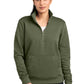 Nike Women's Club Fleece Sleeve Swoosh 1/2-Zip NKDX6720 | Add Your Logo