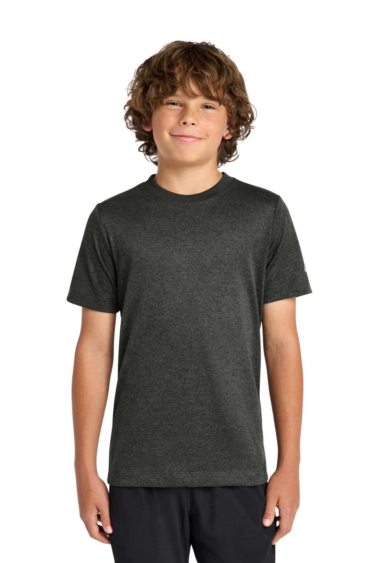 Nike Youth Swoosh Sleeve rLegend Tee NKDX8787 | Add Your Logo