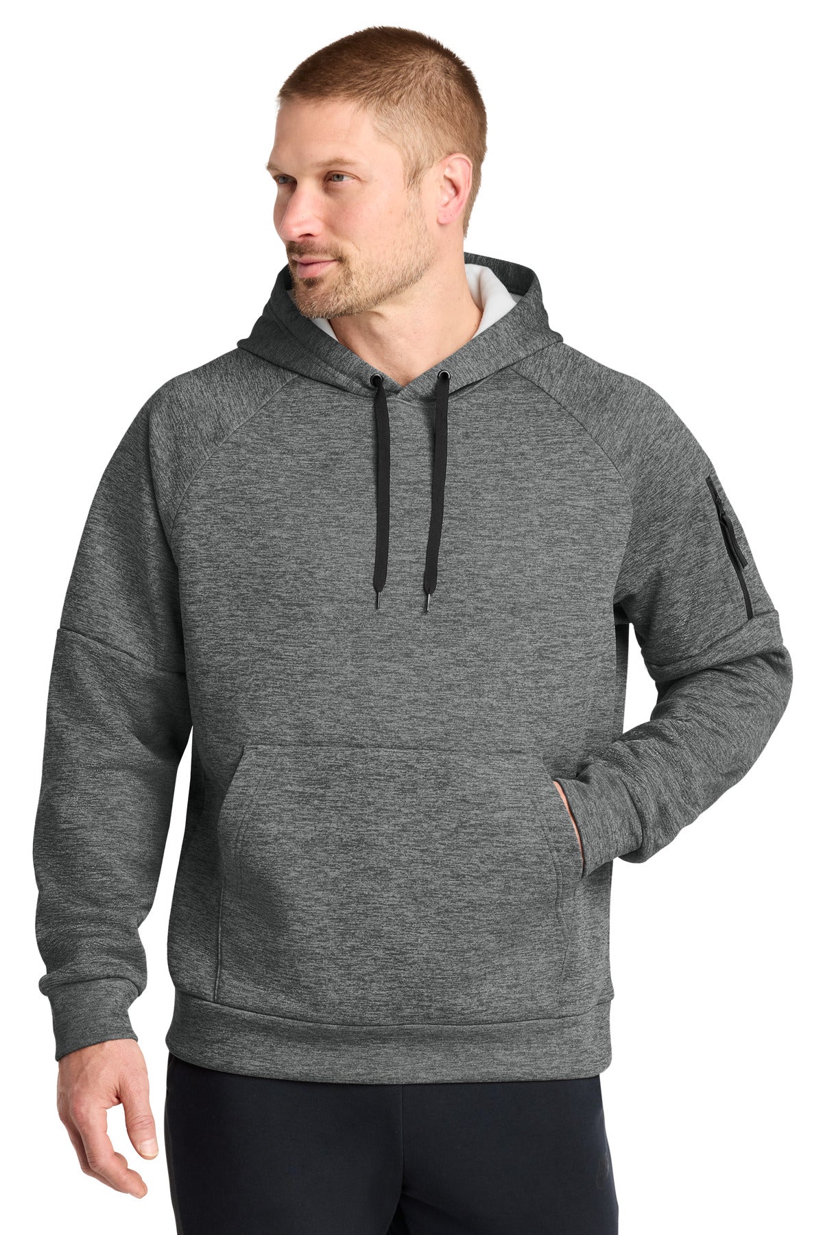 Nike Therma-FIT Pocket Pullover Fleece Hoodie NKFD9735 | Add Your Logo