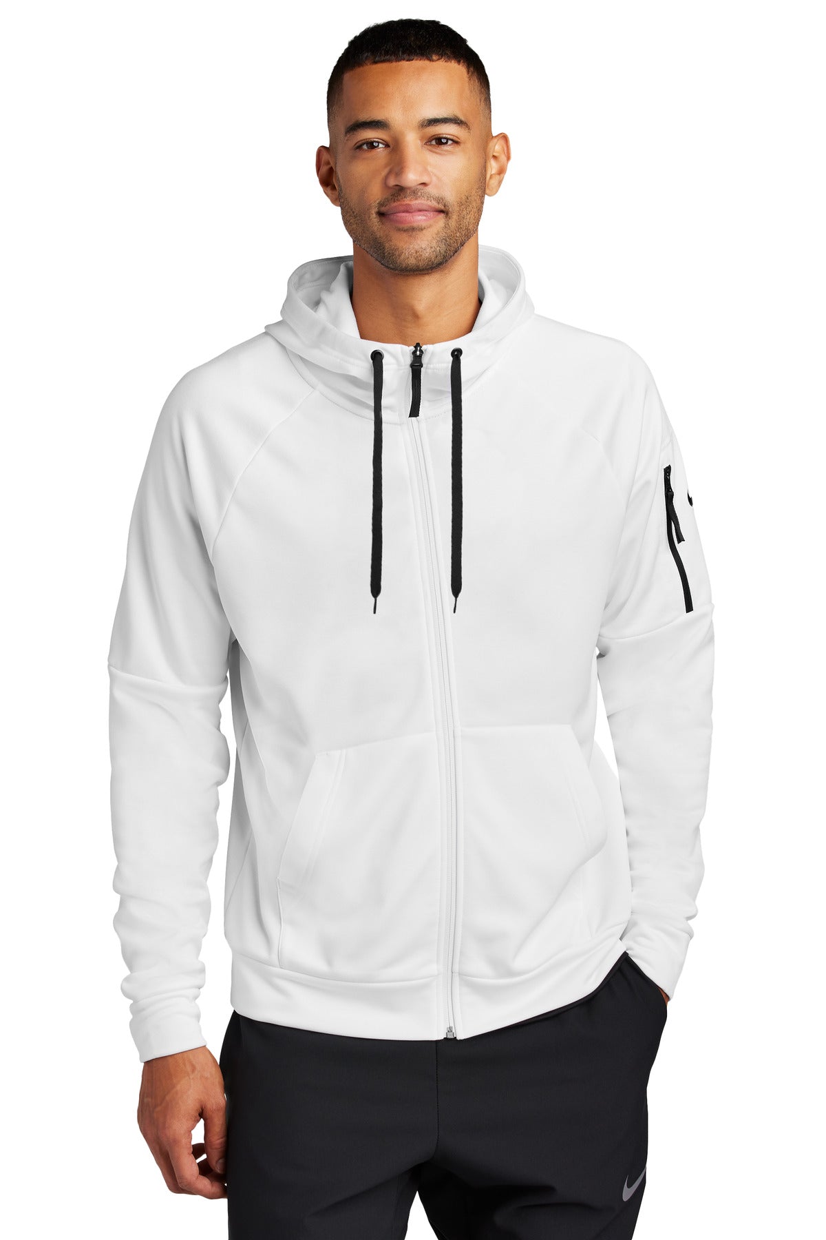 Nike Therma-FIT Pocket Full-Zip Fleece Hoodie NKFD9859 | Add Your Logo