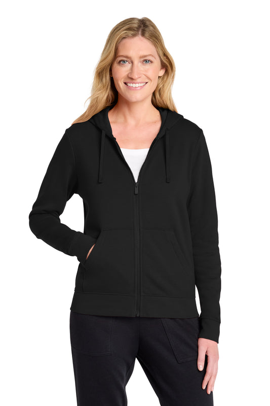Nike Women's Club Fleece Sleeve Swoosh Full-Zip Hoodie NKFD9890 | Add Your Logo