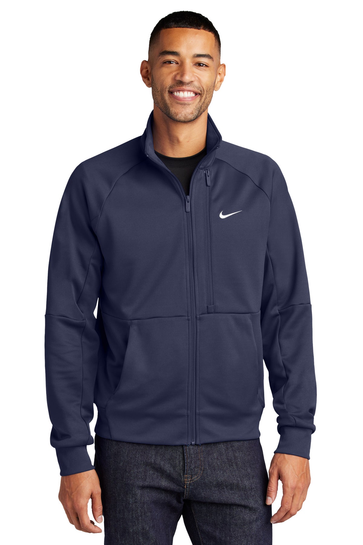 Nike Full-Zip Chest Swoosh Jacket NKFD9891 | Add Your Logo