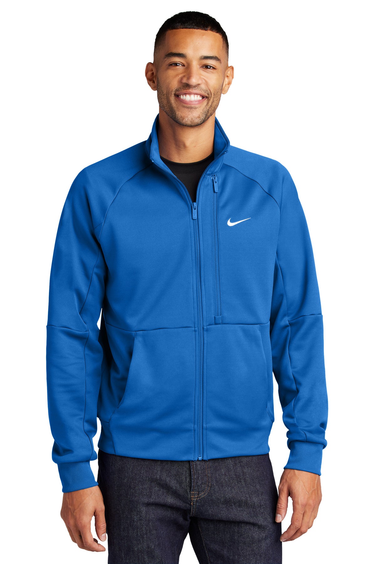 Nike Full-Zip Chest Swoosh Jacket NKFD9891 | Add Your Logo