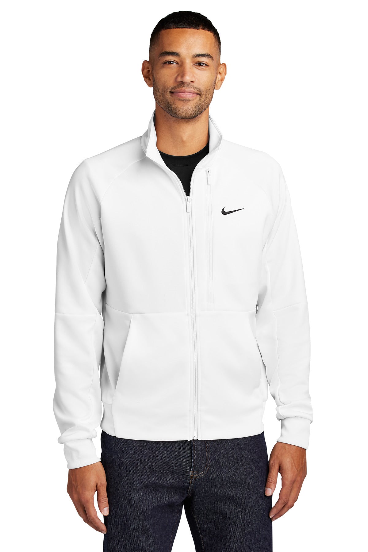 Nike Full-Zip Chest Swoosh Jacket NKFD9891 | Add Your Logo