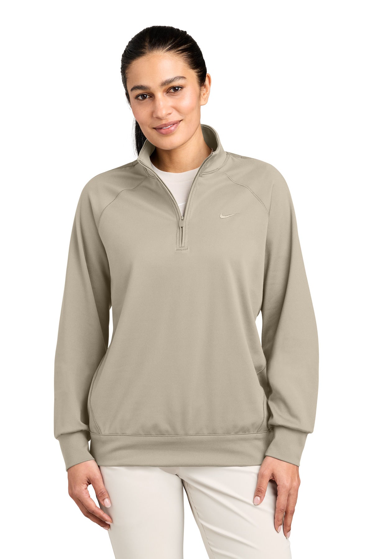 Nike Women's Dri-FIT Primary 1/4-Zip NKIO8129 | Add Your Logo