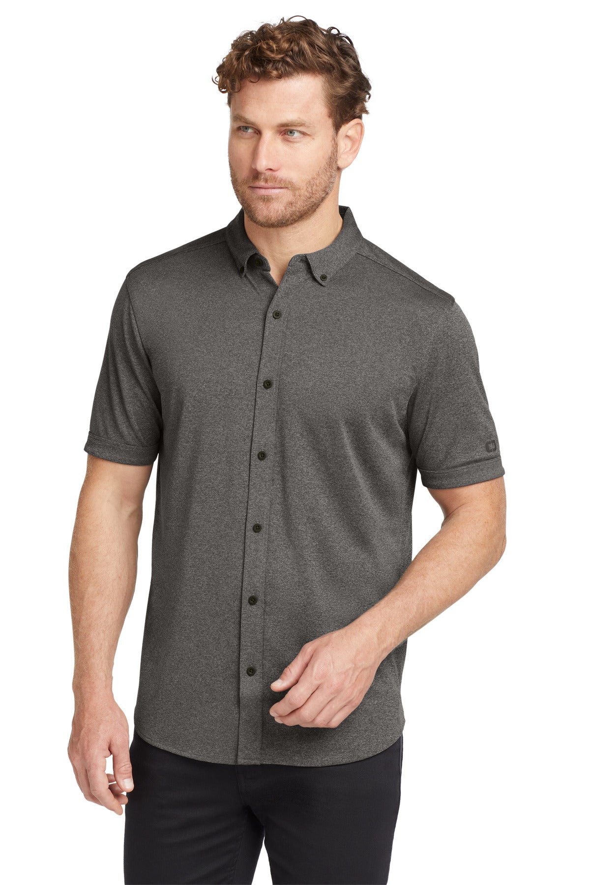 OGIO  ®  Gravitate Full-Button Polo. OG141 | Add Your Logo