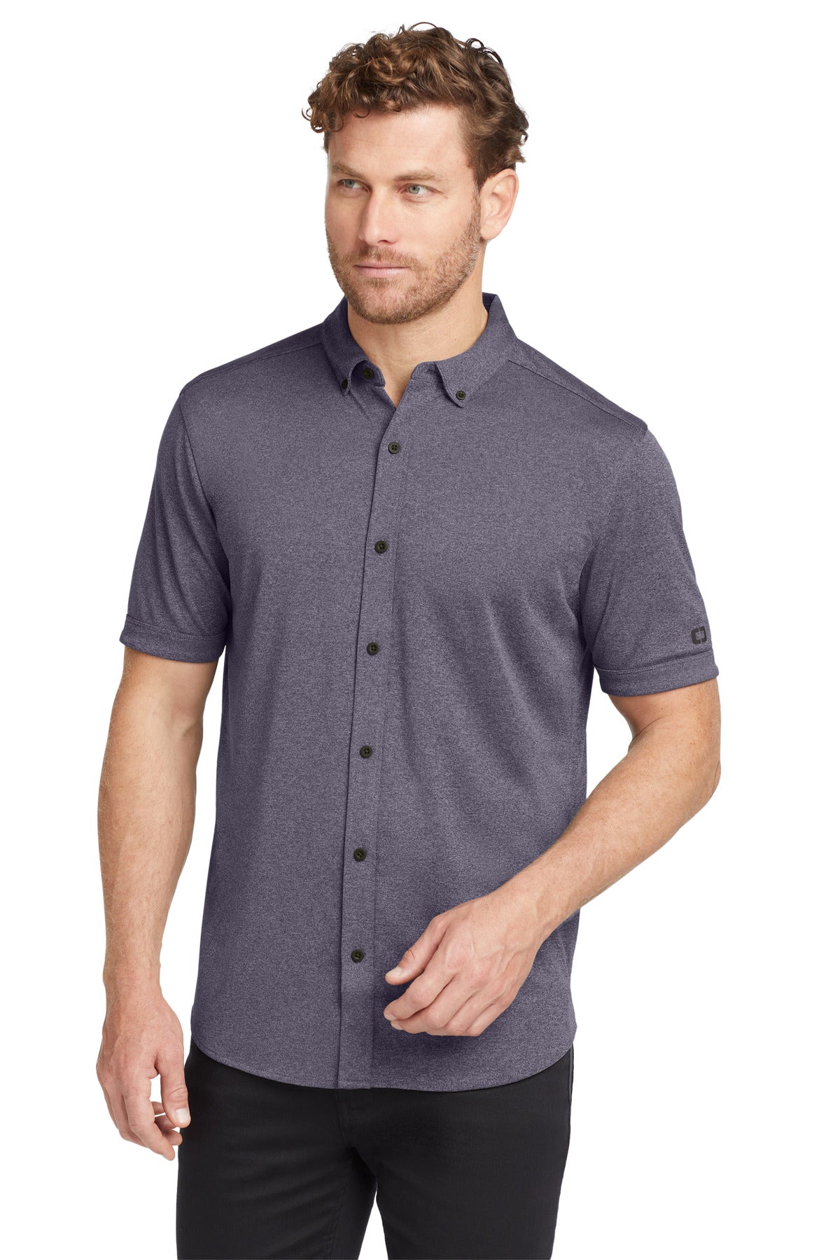 OGIO  ®  Gravitate Full-Button Polo. OG141 | Add Your Logo