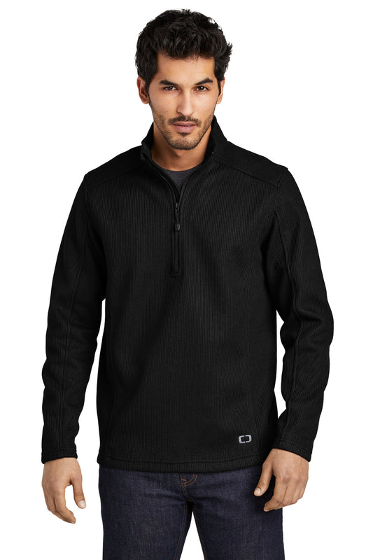 OGIO ®  Grit Fleece 1/2-Zip OG729 | Add Your Logo