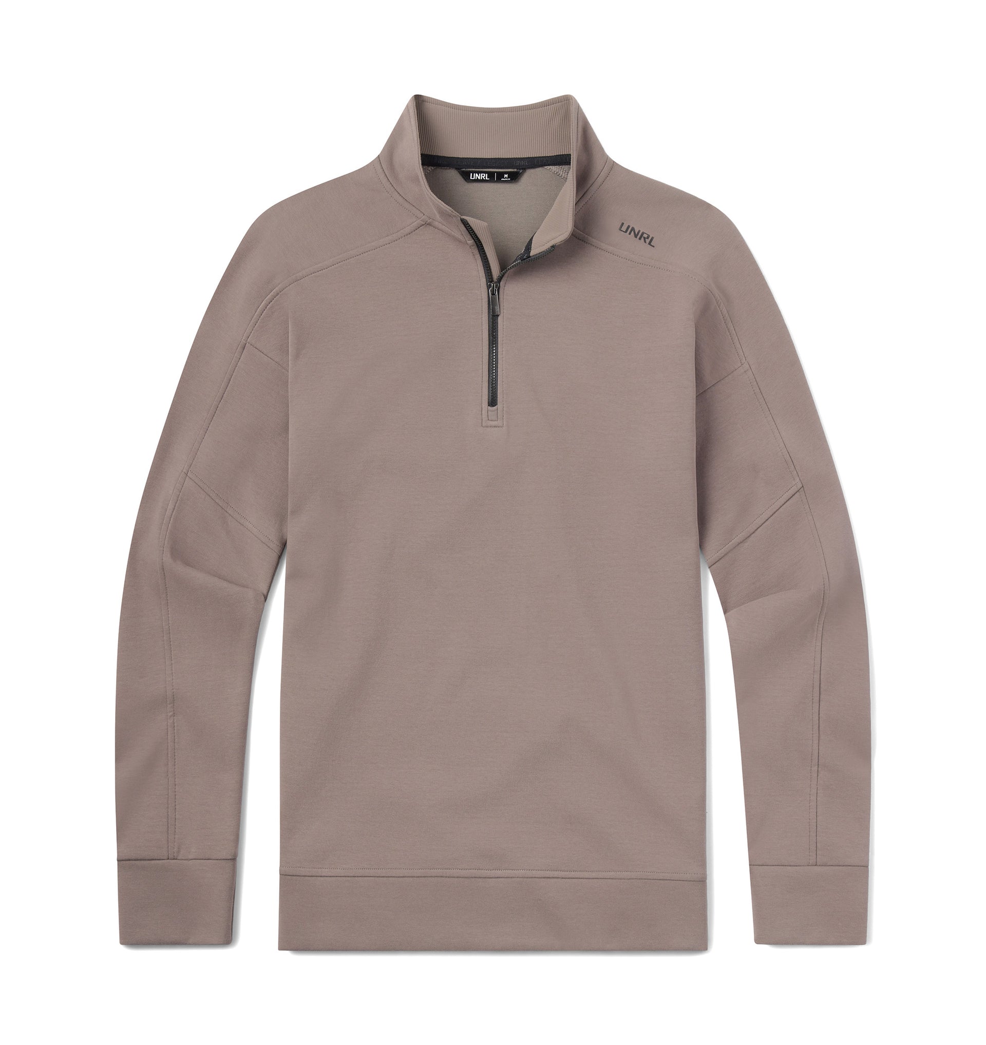 UNRL Outbound Quarter Zip Ã¢â‚¬â€œ Dark Taupe