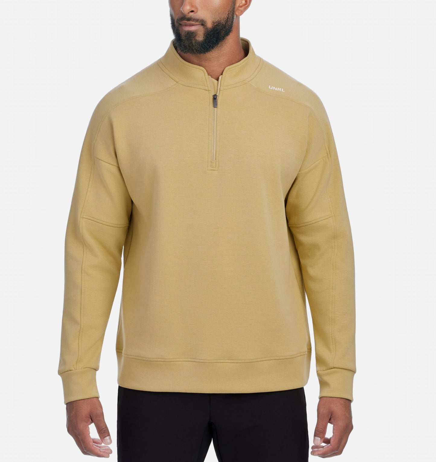 UNRL Outbound Quarter Zip Ã¢â‚¬â€œ Mustard