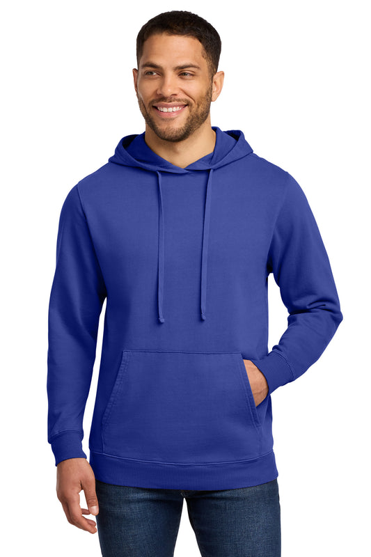 Port & Co ®  Beach Wash ®  Garment-Dyed Pullover Hooded Sweatshirt. PC098H | Add Your Logo