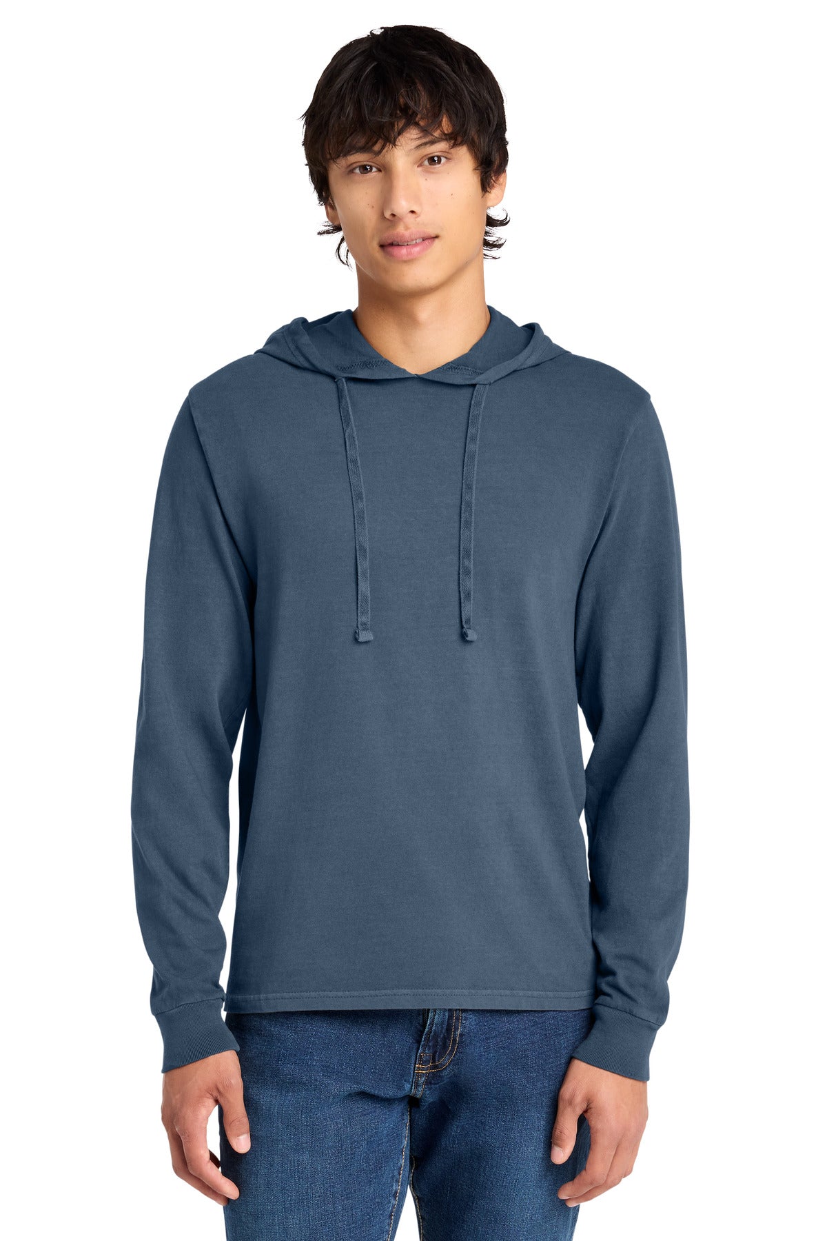 Port & Co ®  Beach Wash ®  Garment-Dyed Pullover Hooded Tee PC099H | Add Your Logo