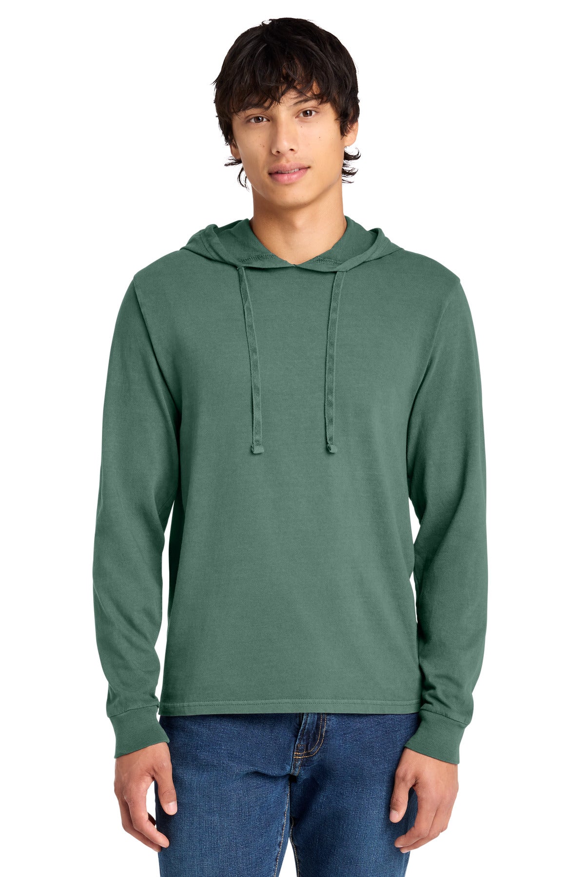 Port & Co ®  Beach Wash ®  Garment-Dyed Pullover Hooded Tee PC099H | Add Your Logo