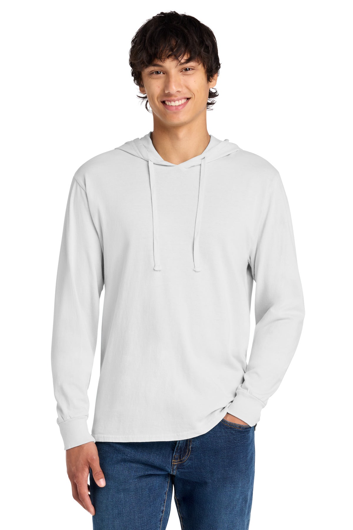 Port & Co ®  Beach Wash ®  Garment-Dyed Pullover Hooded Tee PC099H | Add Your Logo