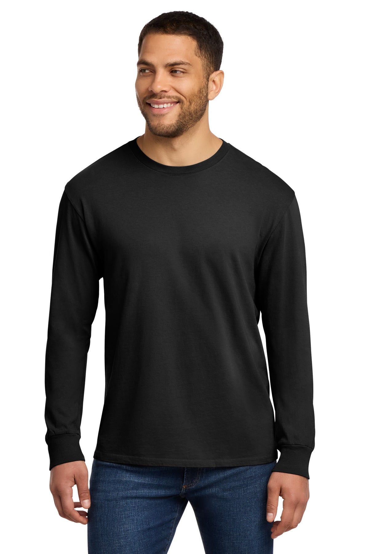 Port & Co ®  Beach Wash ®  Garment-Dyed Long Sleeve Tee PC099LS | Add Your Logo