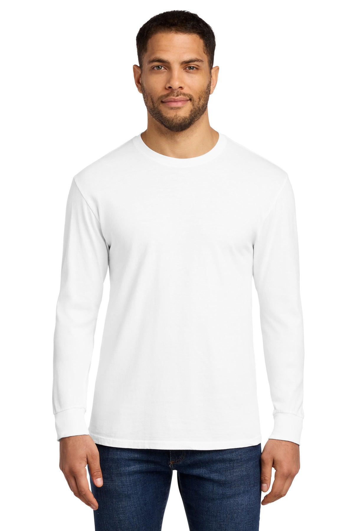 Port & Co ®  Beach Wash ®  Garment-Dyed Long Sleeve Tee PC099LS | Add Your Logo