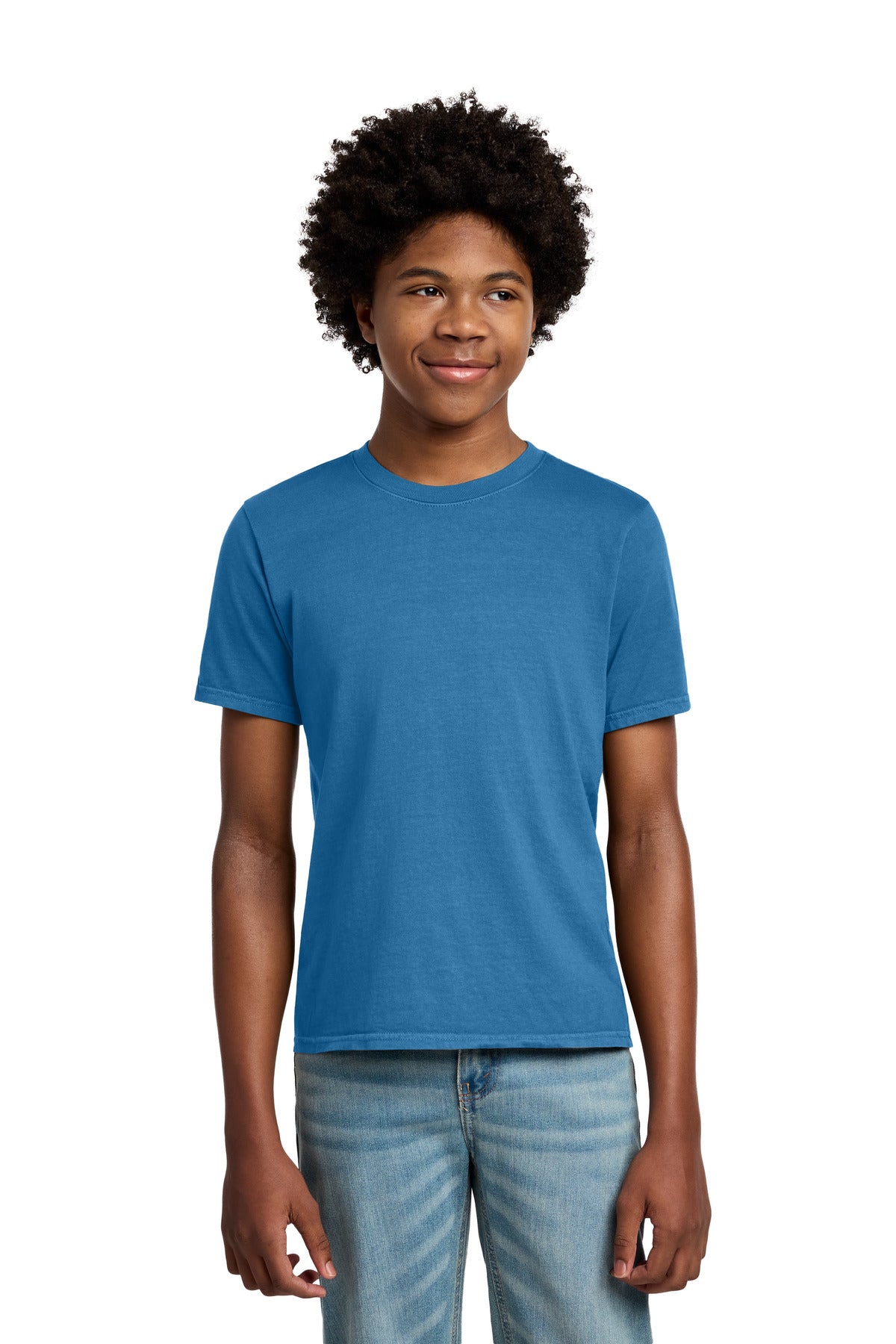 Port & Co ®  Youth Beach Wash ®  Garment-Dyed Tee. PC099Y | Add Your Logo