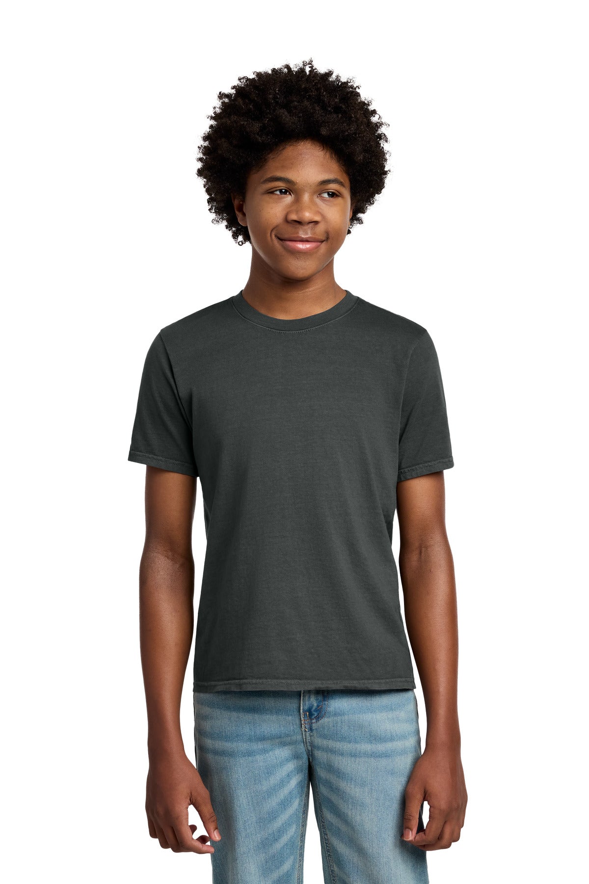 Port & Co ®  Youth Beach Wash ®  Garment-Dyed Tee. PC099Y | Add Your Logo
