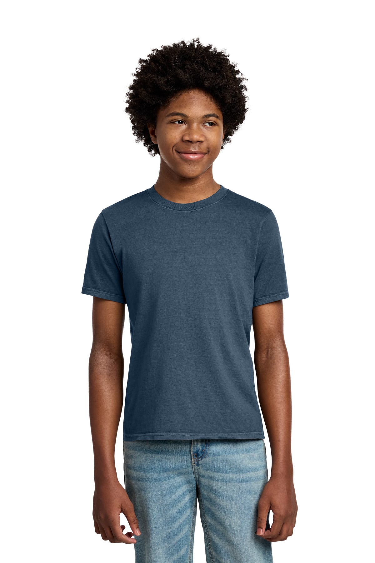 Port & Co ®  Youth Beach Wash ®  Garment-Dyed Tee. PC099Y | Add Your Logo