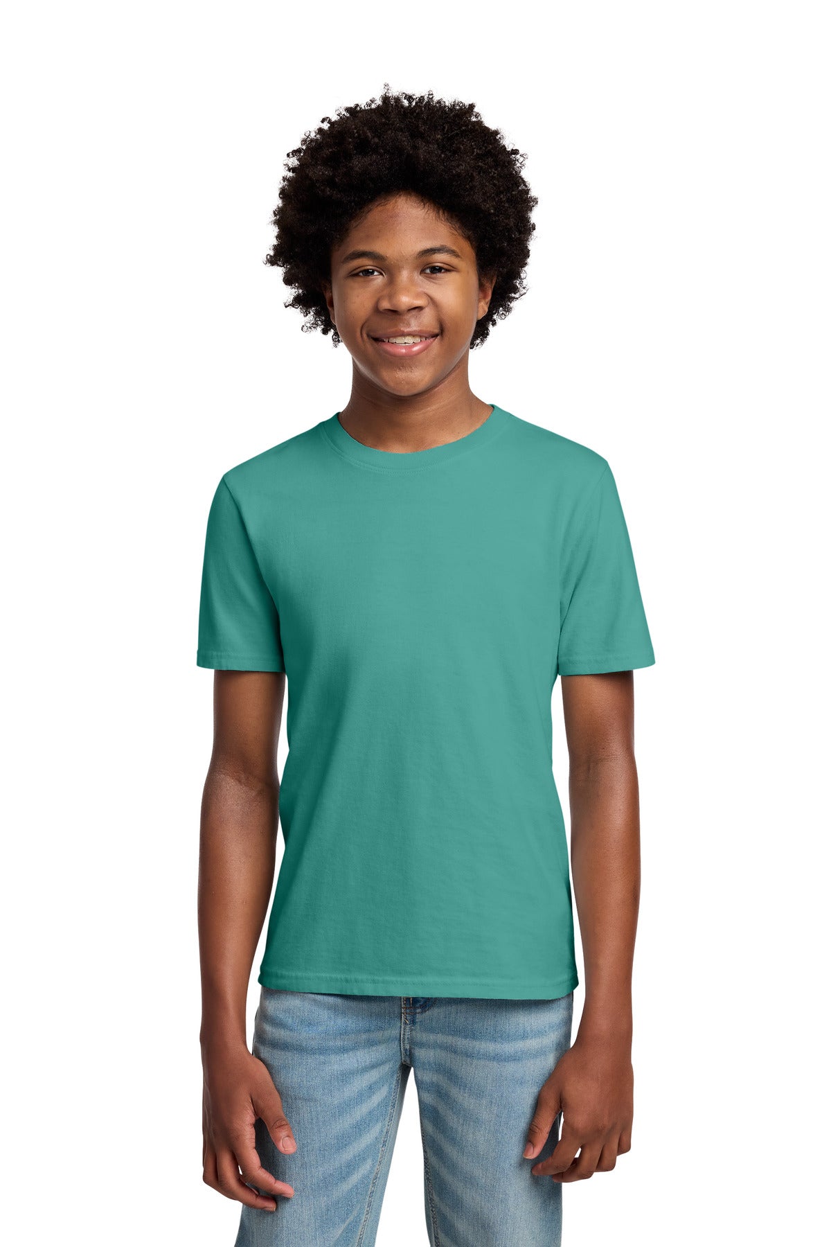 Port & Co ®  Youth Beach Wash ®  Garment-Dyed Tee. PC099Y | Add Your Logo