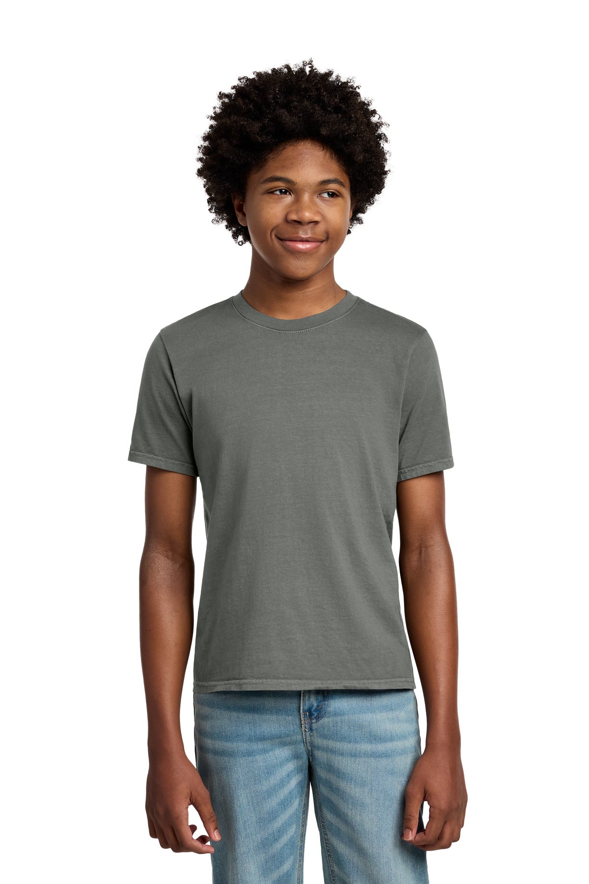 Port & Co ®  Youth Beach Wash ®  Garment-Dyed Tee. PC099Y | Add Your Logo