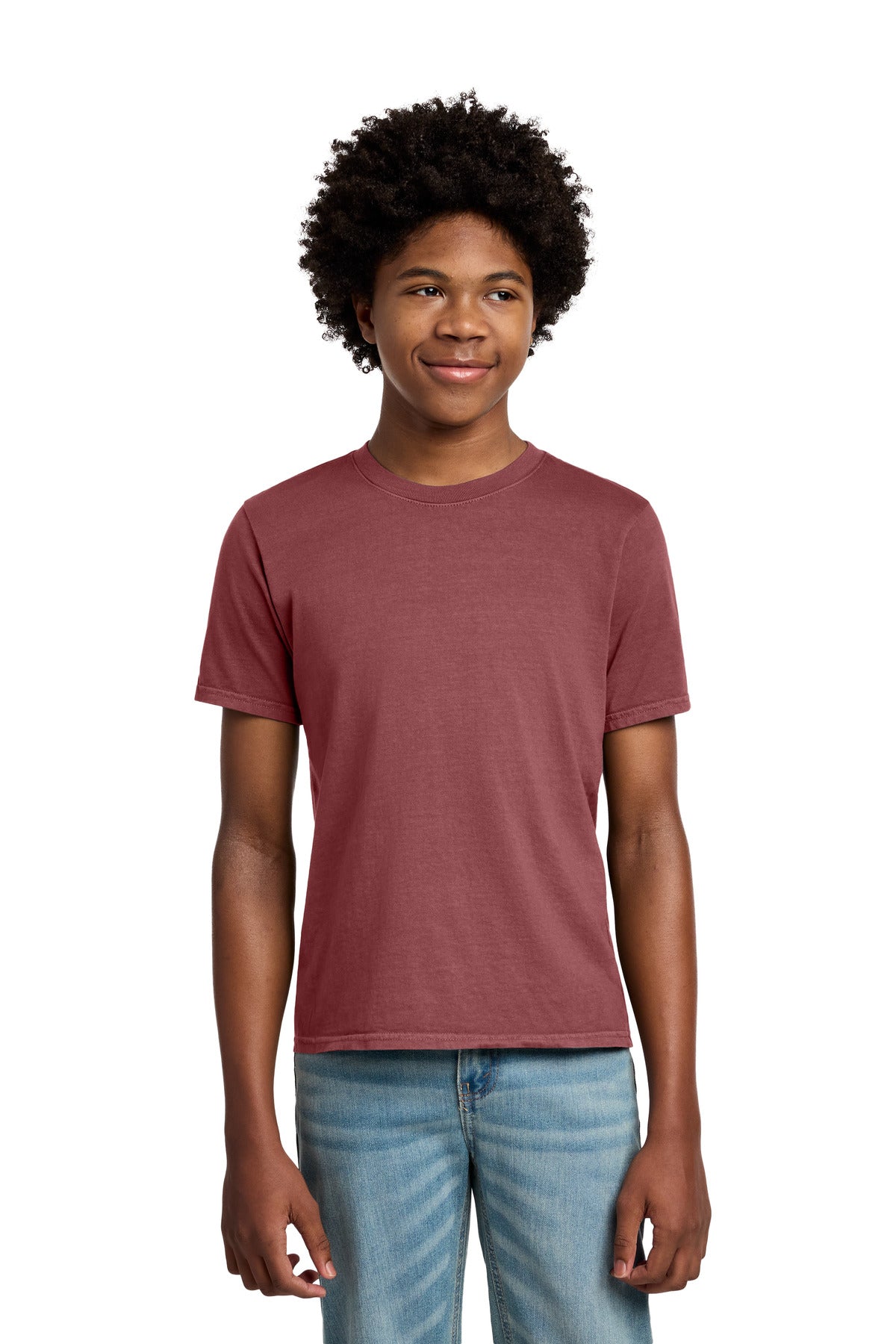 Port & Co ®  Youth Beach Wash ®  Garment-Dyed Tee. PC099Y | Add Your Logo