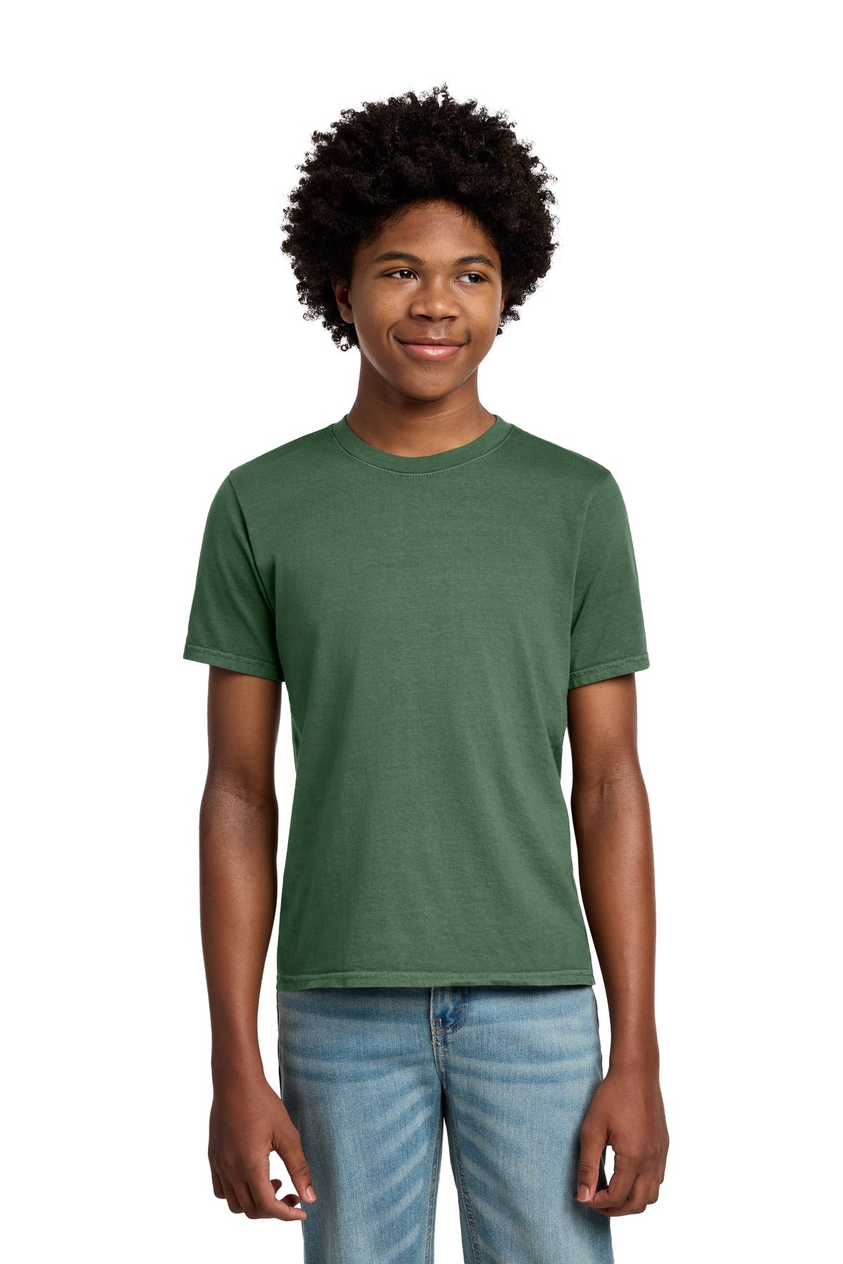 Port & Co ®  Youth Beach Wash ®  Garment-Dyed Tee. PC099Y | Add Your Logo