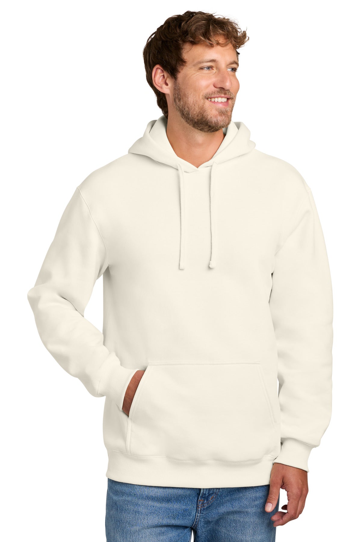 Port & Co ®  Foundation Fleece Pullover Hooded Sweatshirt PC107H | Add Your Logo