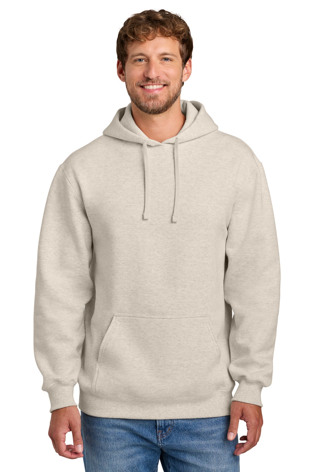 Port & Co ®  Foundation Fleece Pullover Hooded Sweatshirt PC107H | Add Your Logo